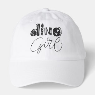 Dino Girl Baseball Hat - Cute Dinosaur Graphic Cap