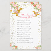 Dino Girl Pink Gold Who Knows Mommy Best (Front/Back)