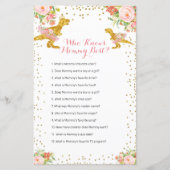 Dino Girl Pink Gold Who Knows Mommy Best (Front)