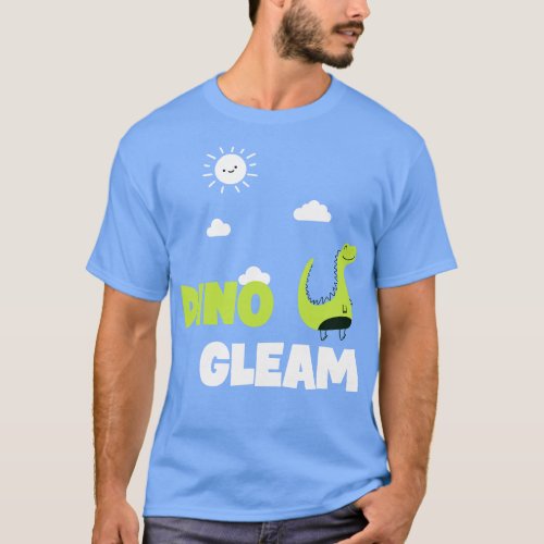 Dino Gleam Cute Dino T_Shirt
