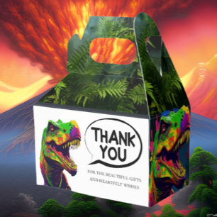 Dino Happy Favor Boxes