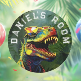 Dino Jurassic Jungle kids Outdoor Rug