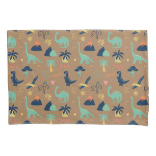 Dino Land Pillow Case