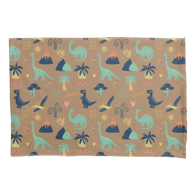 Dino Land Pillow Case (Front)
