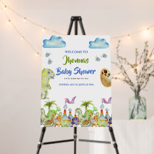 Dino little rawr baby shower