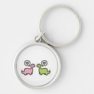 Dino Love Keychain