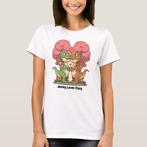 Dino Love T_Shirt