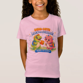 Dino-Mite Back to School – Ready to Learn Dinosaur T-Shirt