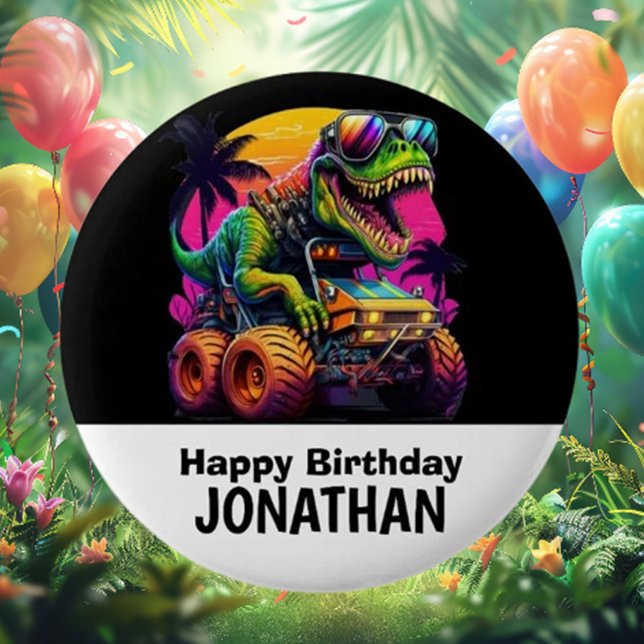  Dino-Mite Birthday Party Button (Make your celebration roar with fun—get started today!)