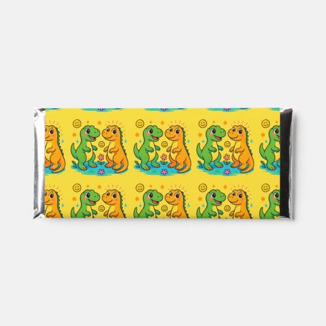 Dino-Mite  Hershey Bar Favors (Front)