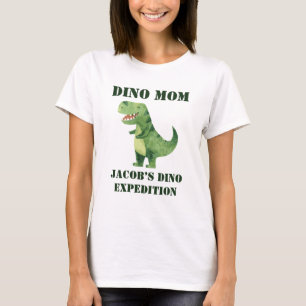 Dino Mom Shirt, Dinosaur Birthday Party T-Shirt