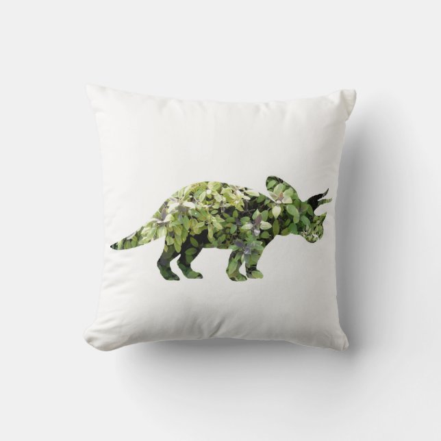 Dino Mood Throw Cushion (Front)