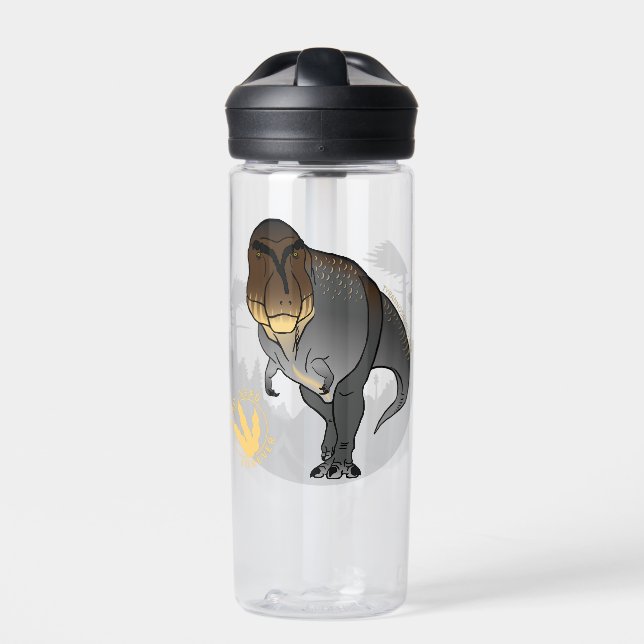 Dino Nerd Forever (#1): Tyrannosaurus rex Water Bottle (Front)