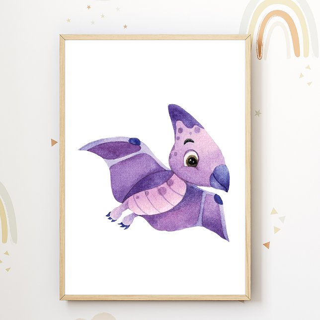Dino Nursery Poster Dinosaur Kids Room Decor (Creator Uploaded)