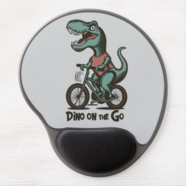 Dino on the Go Gel Mouse Pad (Front)