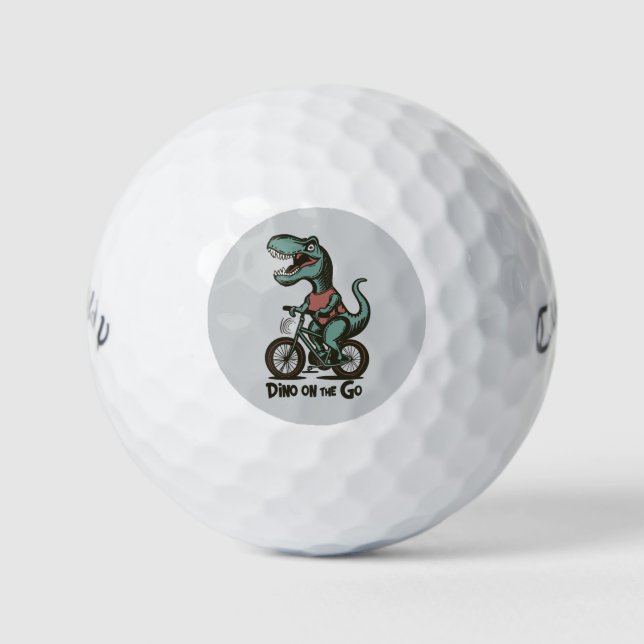 Dino on the Go Golf Balls (Front)