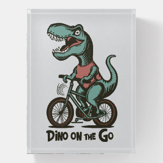 Dino on the Go Paperweight