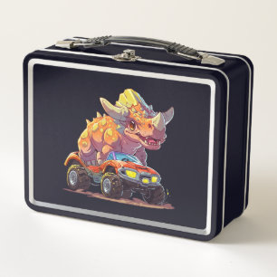 Dino on Wheels: Back-to-School Adventure Lunch Box