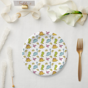 Dino Paper Plates