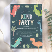 Dino Party | Cute Dinosaurs First Birthday