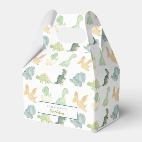 Dino Party Dino mite Birthday  Favor Boxes