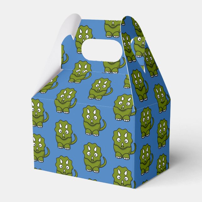 Dino Party Favor Box (Front Side)