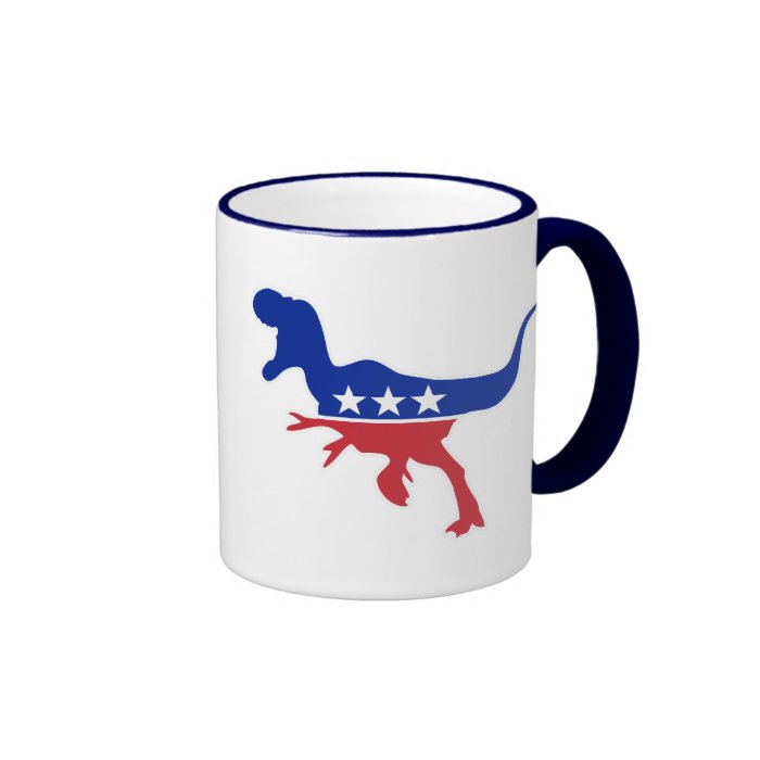 Dino Party Logo Coffee Mugs