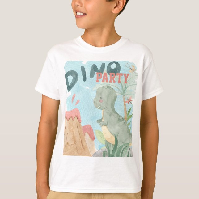 Dino Party T-Rex Shirt (Front)