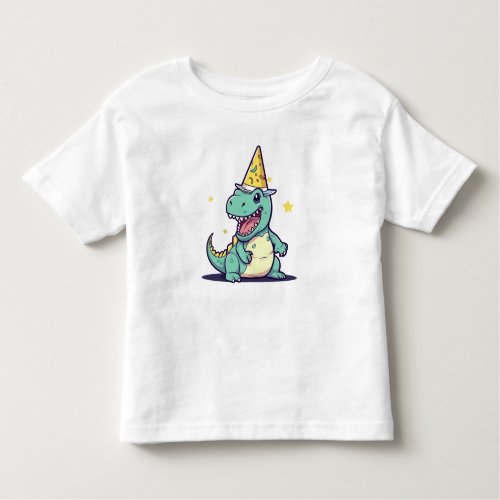 Dino Party Toddler T_shirt