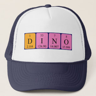 Dino periodic table name hat