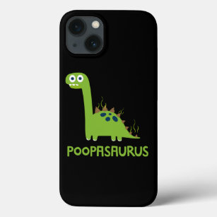 Dino Poopasaurus Poop Emojis Dinosaur Lovers Boys  iPhone 13 Case