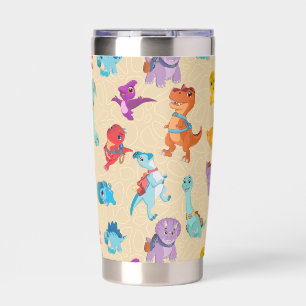 Dino Ranch A Dinosaur Adventure Pattern Insulated Tumbler
