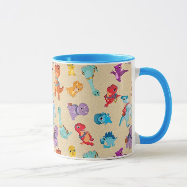 Dino Ranch | A Dinosaur Adventure Pattern Mug (Right)