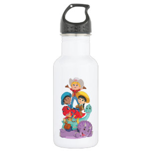 Dino Ranch Friends Stainless Steel Water Bottle