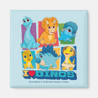 Dino Ranch | Fun & Colourful Dinosaur Magnet