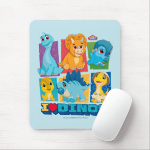 Dino Ranch Fun & Colourful Dinosaur Mouse Pad