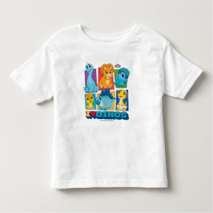 Dino Ranch Fun & Colourful Dinosaur Toddler T-shirt