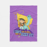 Dino Ranch | Min and Clover Fleece Blanket