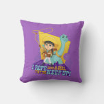 Dino Ranch | Min and Clover Throw Pillow