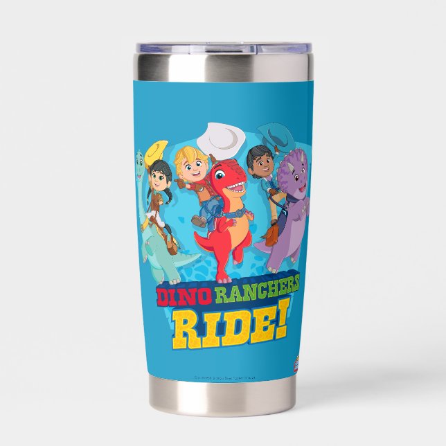 Dino Ranch | The Ranchers Ride! Insulated Tumbler (Front)