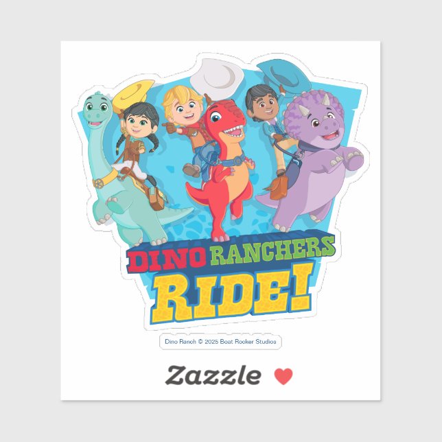 Dino Ranch | The Ranchers Ride! Sticker (Sheet)