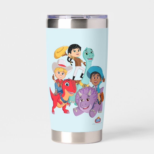 Dino Ranch Yee Haw! Insulated Tumbler (Front)