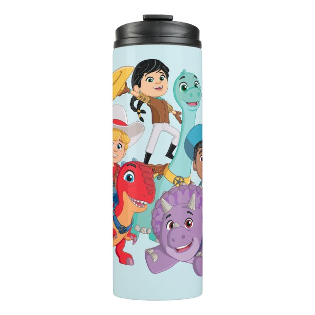 Dino Ranch Yee Haw! Thermal Tumbler (Front)
