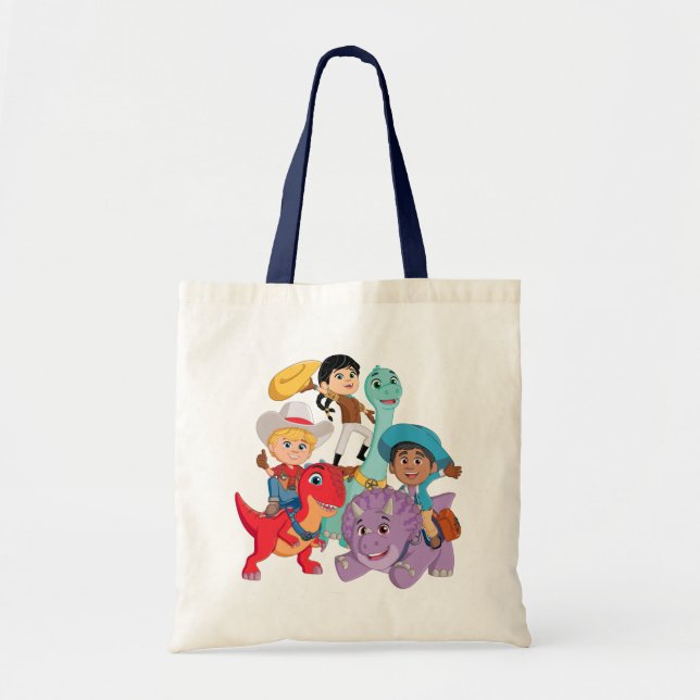 Dino Ranch Yee Haw! Tote Bag (Front)