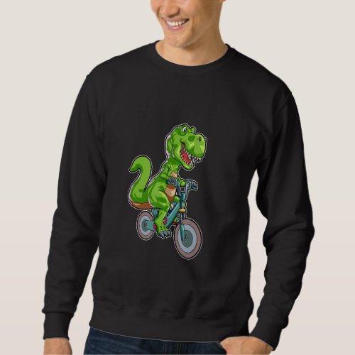 Dino Riding E Bike for Ebike  and Rex Sweatshirt