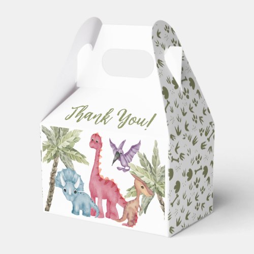 Dino_Rific Adventure Dinosaur Theme Birthday Favor Boxes