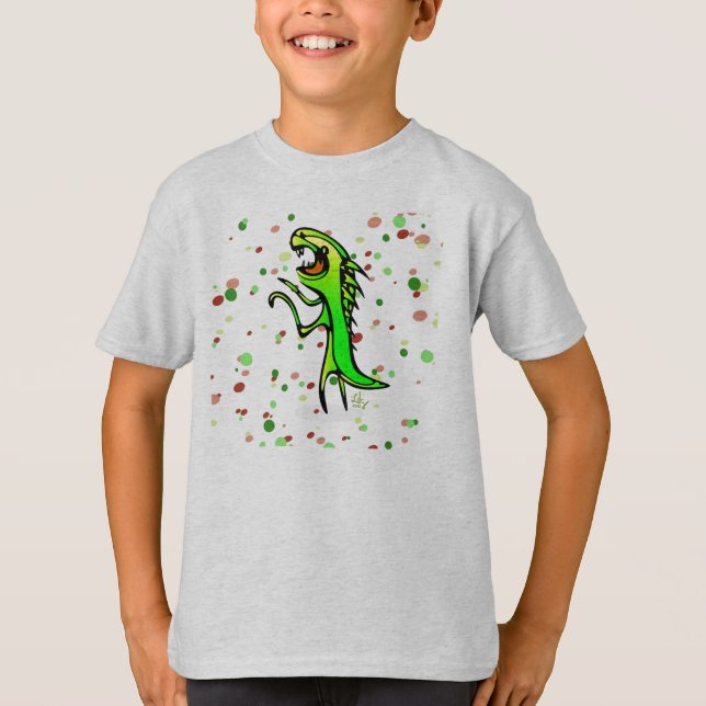 DIno Roar Kids' Tee (Front)