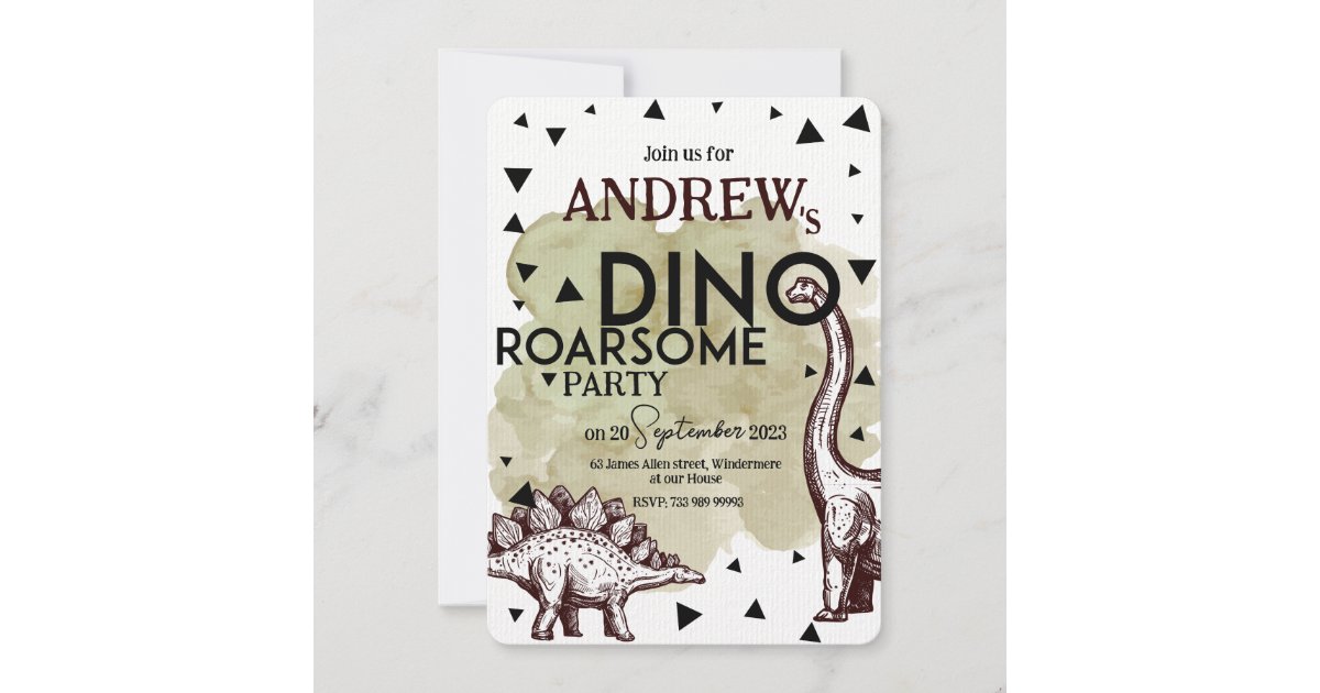 Roarsome Typography Print