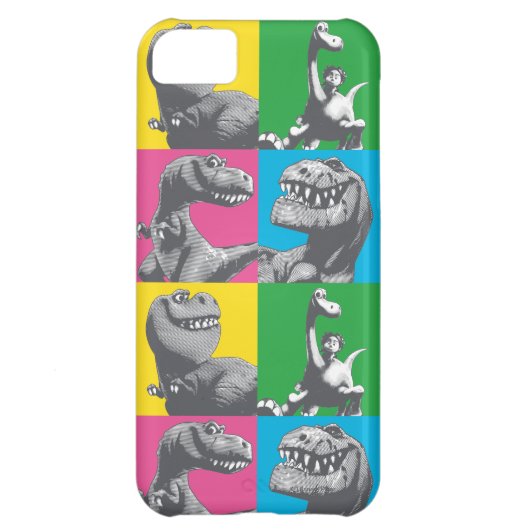 Dino Silhouette Four Square Case-Mate iPhone Case (Back)