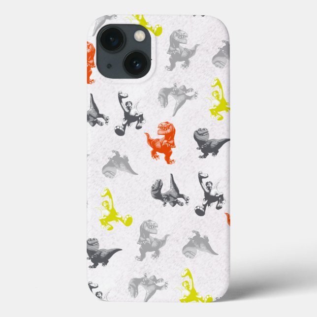Dino Silhouette Pattern Case-Mate iPhone Case (Back)